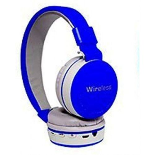 Jbl Original MS-881A Bluetooth Wireless Headphones -Blue
