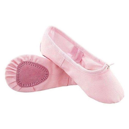Soft Ballet Shoes Gymnastics Fashion Flats Split-Sole For Pink 29