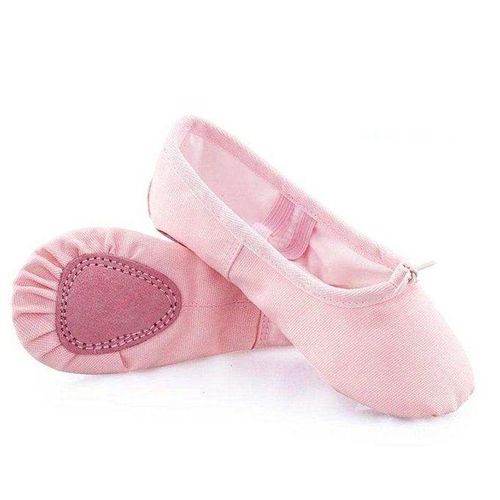 Soft Ballet Shoes Gymnastics Fashion Flats Split-Sole For Pink 29
