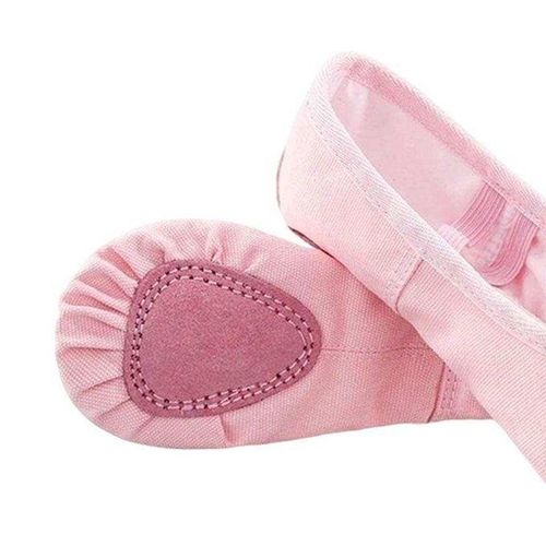 Soft Ballet Shoes Gymnastics Fashion Flats Split-Sole For Pink 29