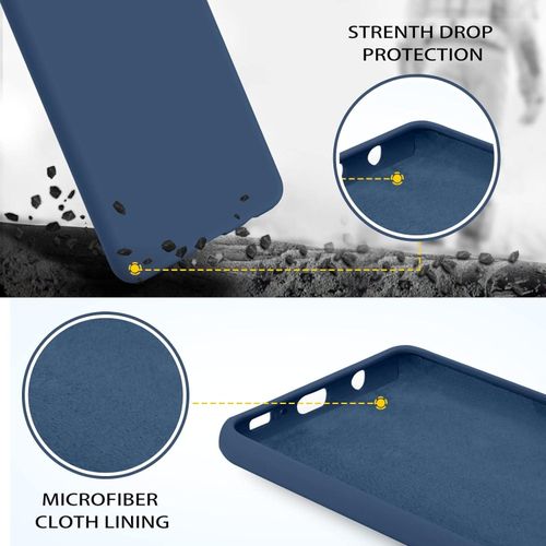 Samsung Samaung Galaxy S10e, S10, S10 Plus, S10 5G Silicone Case-Navy Blue
