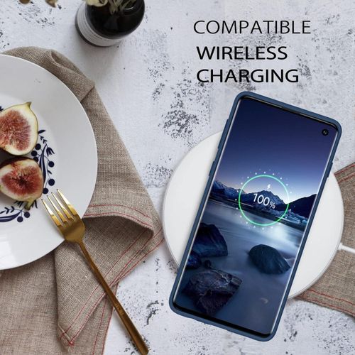 Samsung Samaung Galaxy S10e, S10, S10 Plus, S10 5G Silicone Case-Navy Blue
