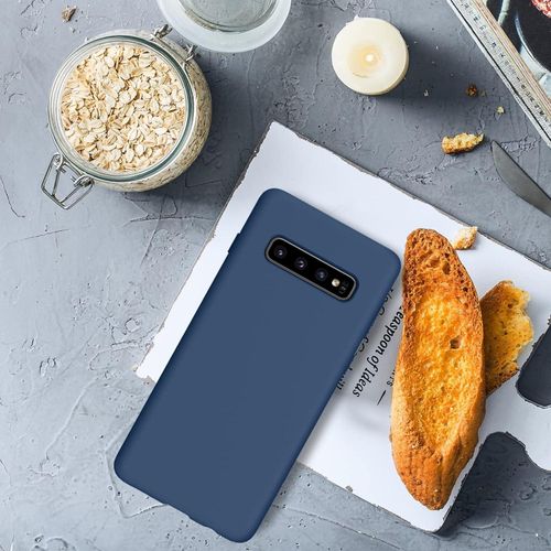 Samsung Samaung Galaxy S10e, S10, S10 Plus, S10 5G Silicone Case-Navy Blue