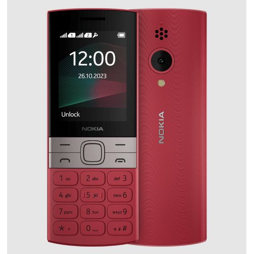 Nokia 150 (2023) 2.4" display Dual SIM Long Lasting Battery Wireless FM Radio - Black