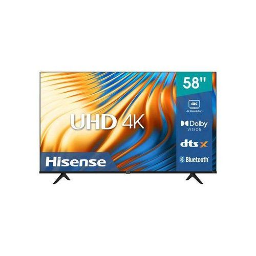 Hisense  58 Inch 4K Utra HD VIDA Smart TV - Black