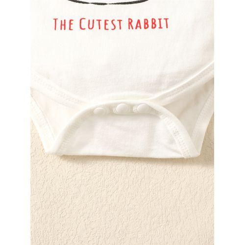 3-24months toddler baby girl rabbit bodysuit skirt headwear