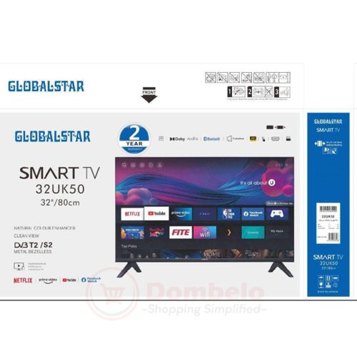 Global Star 32 Inch Android Smart Tv With Youtube, Netflix & Inbuild Free to Air