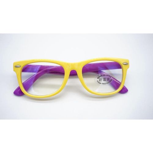 Kids Anti Radiation Eyeglasses 6 colors Anti Blue Light Glasses Flexible Frames Replaceable Computer Cell Eyeprotection Eyewear for 5-13 years old