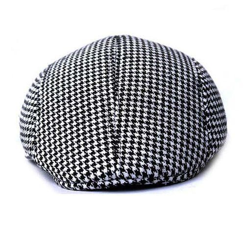 Newsboy  Caps Fashion British  White