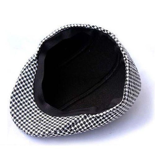 Newsboy  Caps Fashion British  White