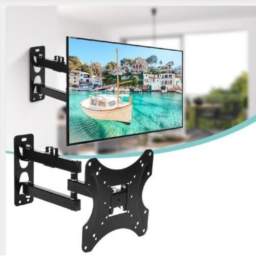 Hisense 32" Smart TV + Swivel, Tilt & Adjustable Wall Mount Bracket - Black