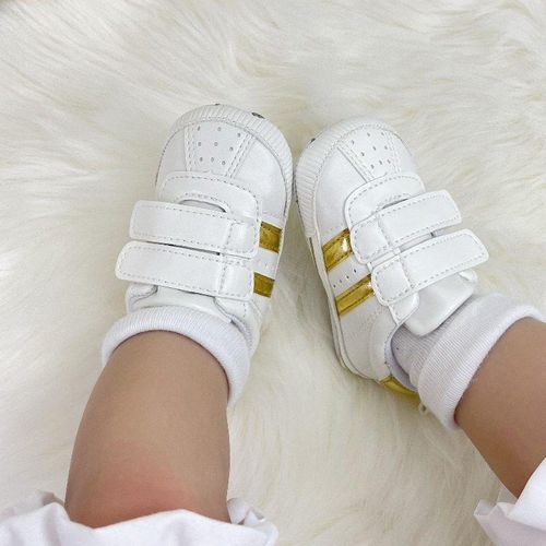 Baby Leather Casual Sneakers Newborn Soft Soled Walking Shoes