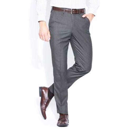 Men's Gentle Formal Trousers - Grey
