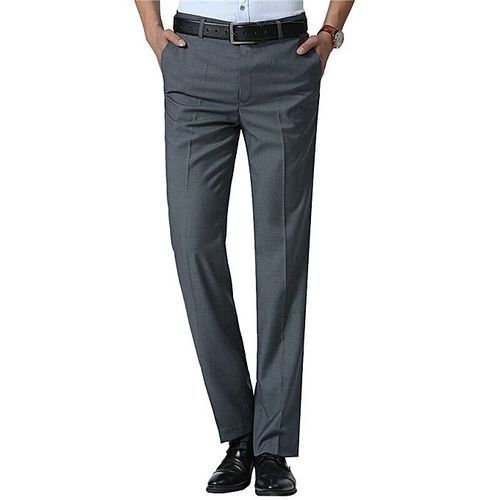 Men's Gentle Formal Trousers - Grey