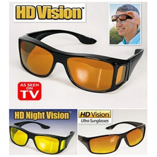 Drive SAFELY with Night Driving Anti Glare Vision UV400 Sunglasses goggles