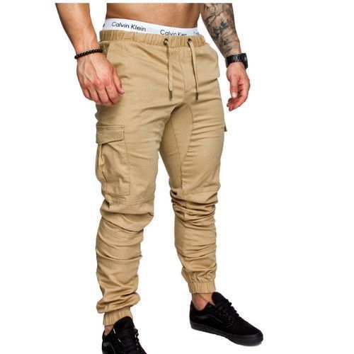 Men's Cargo Pants-Brown