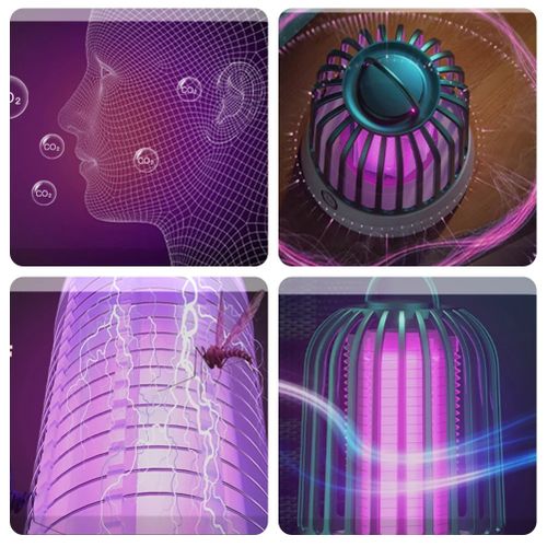 USB Direct Supply Electric Mosquito Killer Lamp-outdoor Lamp Fog Lamp Mosquito Killer Lamp