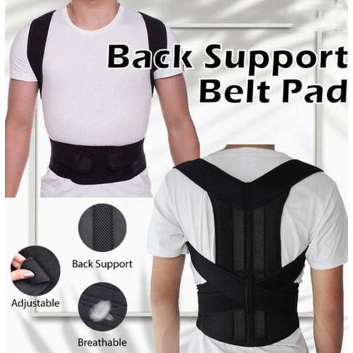 Original Back Pain Relief And Good Posture Belt In Various Colors - Black, White, Red, etc