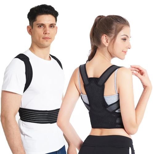 Original Back Pain Relief And Good Posture Belt In Various Colors - Black, White, Red, etc
