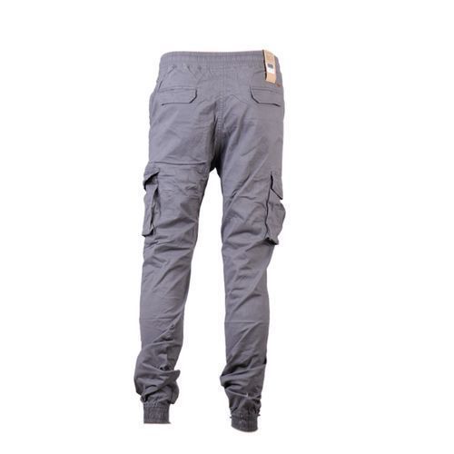 Men's Khaki Track Pants - Grey
