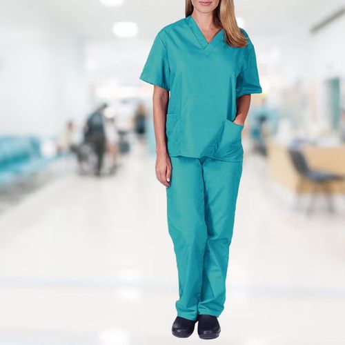 Scrubs Set For Women Lightweight Stretch Scrub  M