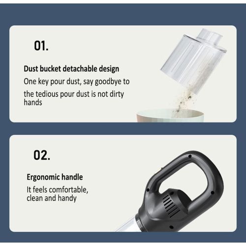 Wireless Charging Handheld Portable Vacuum Cleaner, Household/Car Vacuum Cleaner