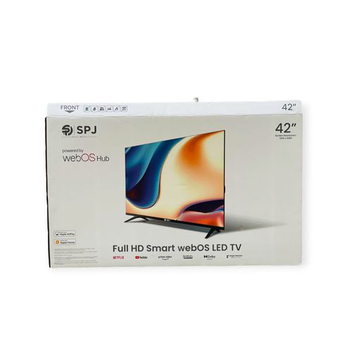 SPJ 42 Inch Full HD Smart WebOS LED TV - Black