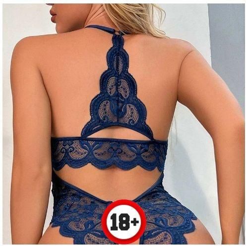 One Piece Women Close Fitting Clothes Sexy V-neck Backless