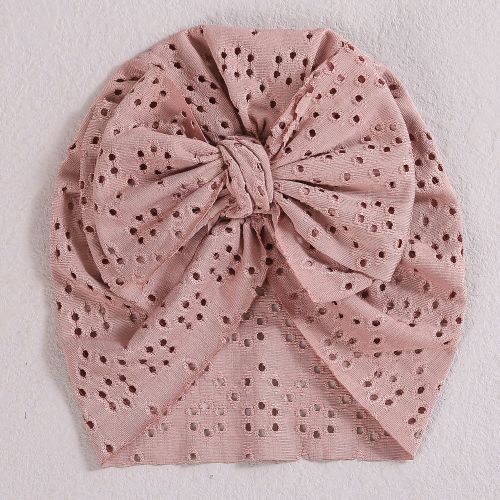 Summer Baby Hollowed Hat Knotted Bow Headband Infant