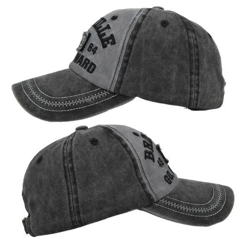 Men Baseball Cap Casual Letter Embroidered Cap Dome Casual Sun Protection Hat