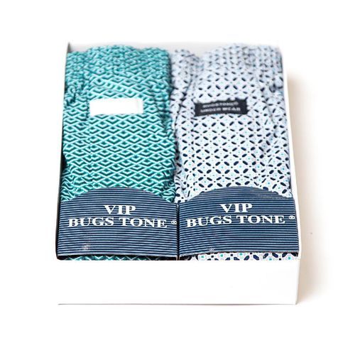Bug Stone Pack of 2 Men's Cotton Boxer VIP - Multicolour, Colour May Vary