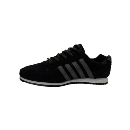 Men's Sport Lace Up Sneaker - Black,Grey