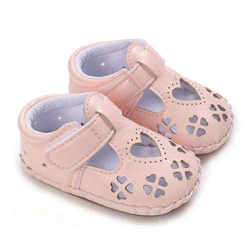 Spring/Summer Girl Baby Sandals Soft Rubber Sole Anti Slip Hollow Sandals Lightweight And Durable Walking Shoes
