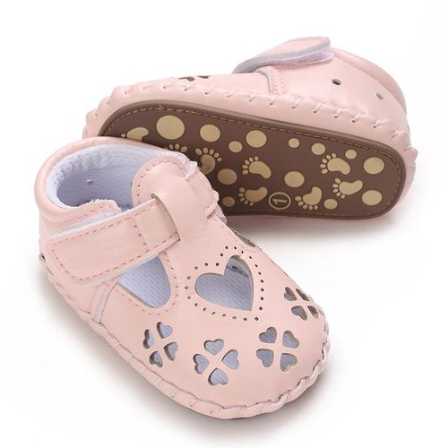 Spring/Summer Girl Baby Sandals Soft Rubber Sole Anti Slip Hollow Sandals Lightweight And Durable Walking Shoes
