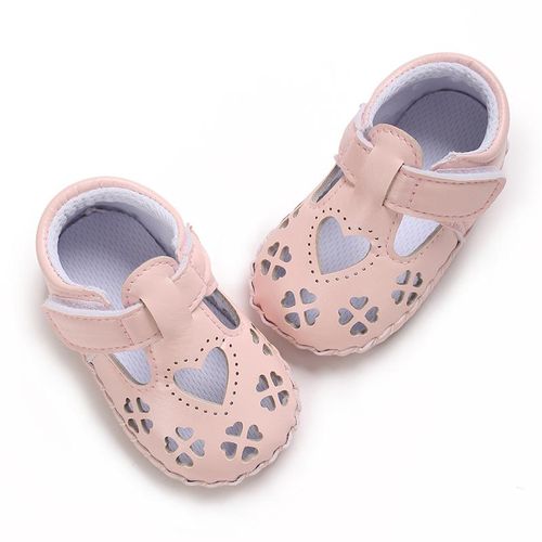 Spring/Summer Girl Baby Sandals Soft Rubber Sole Anti Slip Hollow Sandals Lightweight And Durable Walking Shoes