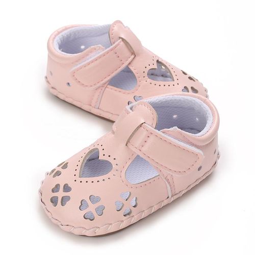 Spring/Summer Girl Baby Sandals Soft Rubber Sole Anti Slip Hollow Sandals Lightweight And Durable Walking Shoes