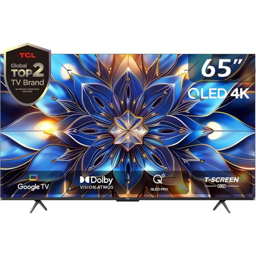 TCL 65 Inch Smart TV 4K QLED Pro HDR 10 Google TV Quantum Dot Technology 3 Years Warranty