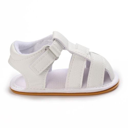 Summer Baby PU Leather Sandals Soft Rubber Soled Walking Shoes