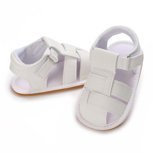 Summer Baby PU Leather Sandals Soft Rubber Soled Walking Shoes