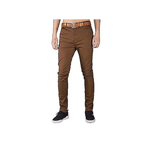 3 Pack of Men's Khaki Stretcher Trousers - Multi-color