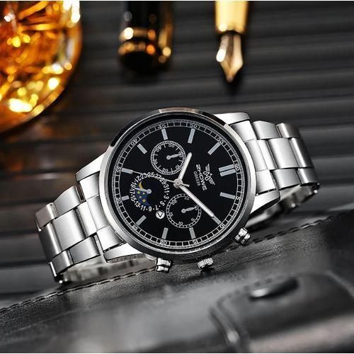 Men Wristwatch Calendar Date Fashion Quartz Watch For Men