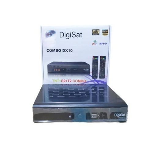 Digisat Combo T2 and S2 Satellite Receiver/Decoder DX10