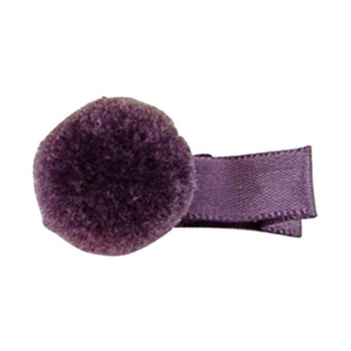 Festival Girls Headdress Kids Hair Ball Hair Band Lovely Dark Purple