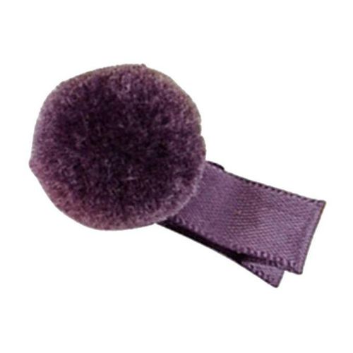 Festival Girls Headdress Kids Hair Ball Hair Band Lovely Dark Purple