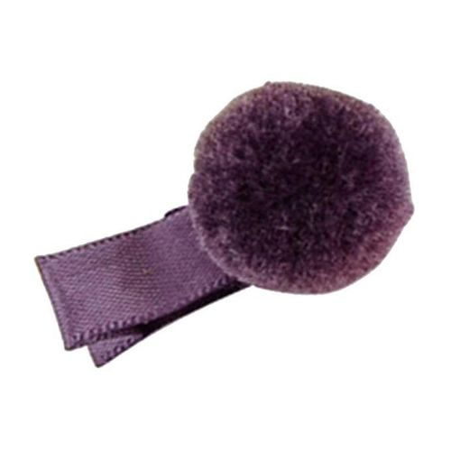 Festival Girls Headdress Kids Hair Ball Hair Band Lovely Dark Purple