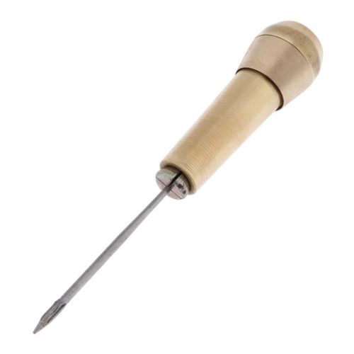 Sewing Awl And 4 Steel Needles For Leather Canvas Tent Repair  Sewing