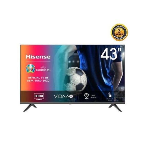 Hisense 43 Inch Frameless Flat Screen - Smart TV - Black