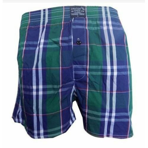 3 Pc Of Men's Checkered Boxers - Multi-color