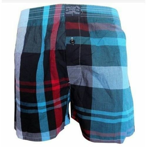 3 Pc Of Men's Checkered Boxers - Multi-color