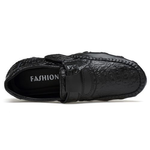 Big Size 38-47 Mens Oxford Driving Shoes Office Footwear-Black